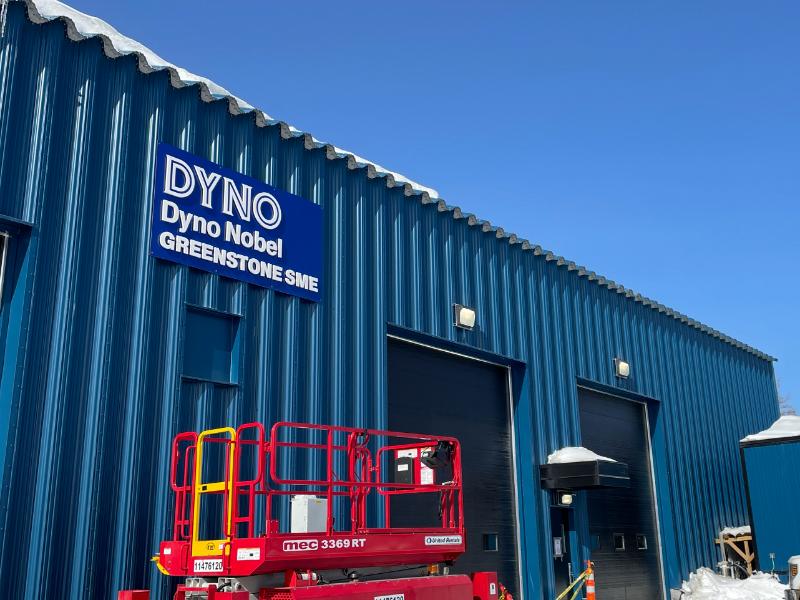 Dyno Nobel Greenstone SME - Signage