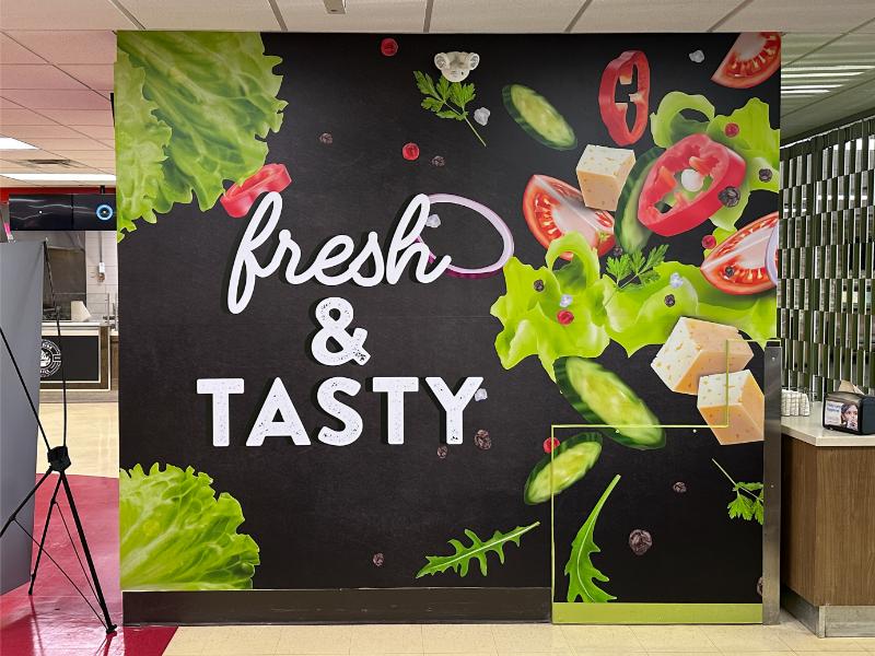 Fresh and Tasty - Large Format Printing