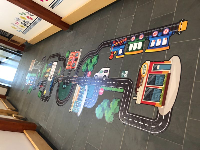 One Kids Place - Interactive Floor Graphics North Bay - See More Graphics and Signs